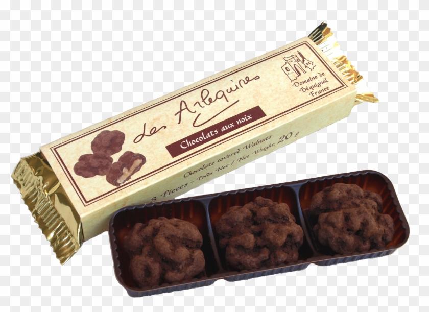 Petite Perigord Gold Chocolate Covered Walnuts - Chocolate Clipart #4221012