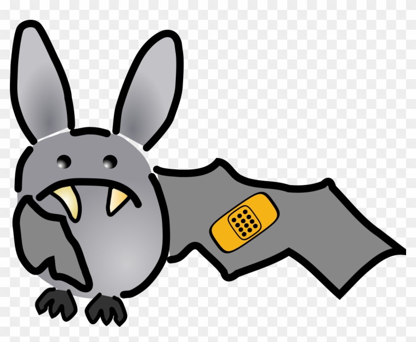 File - Murciélago - Svg - Cartoon Clipart