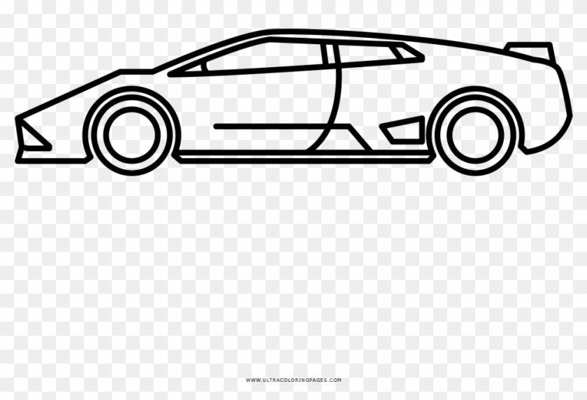 Murcielago Coloring Page - Lamborghini Clipart