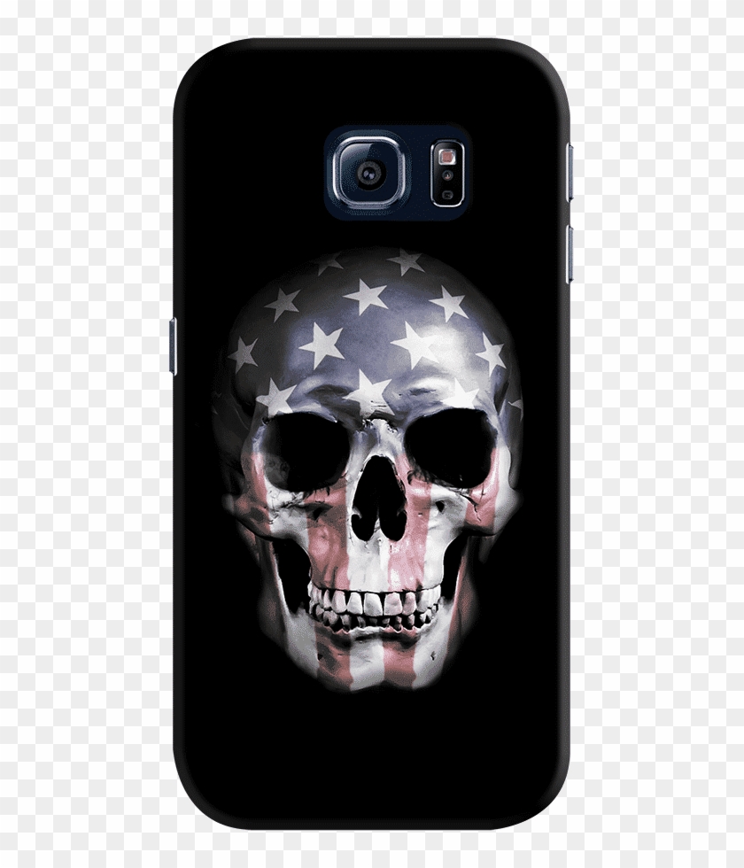 Dailyobjects American Skull Case For Samsung Galaxy - Skull Art Nicklas Gustafsson Clipart #4221917