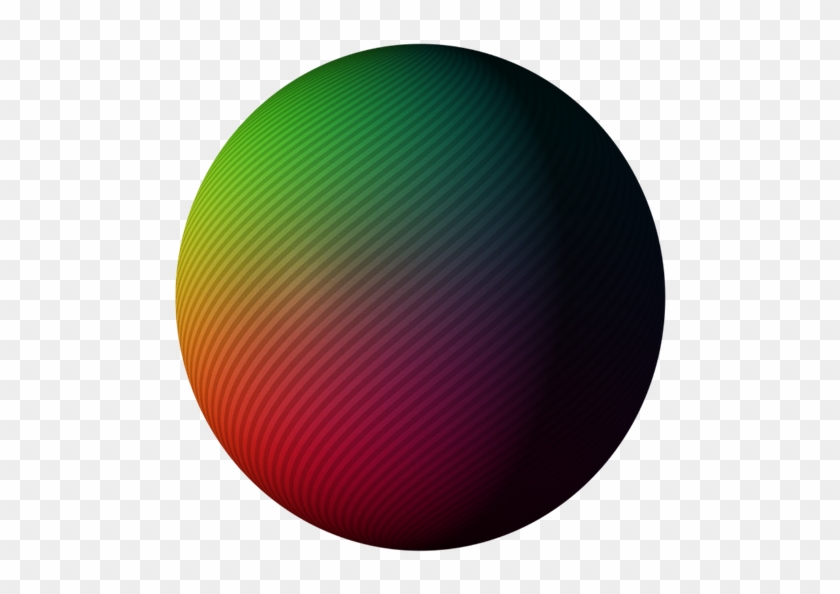 Ball 3d Multicolor - Ball 3d Png Clipart #4222041