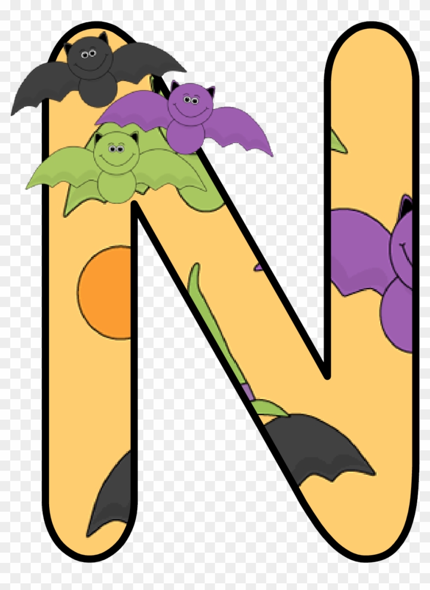 Ch B *✿* Alfabeto Murcielago De Kid Sparkz Clipart #4222075