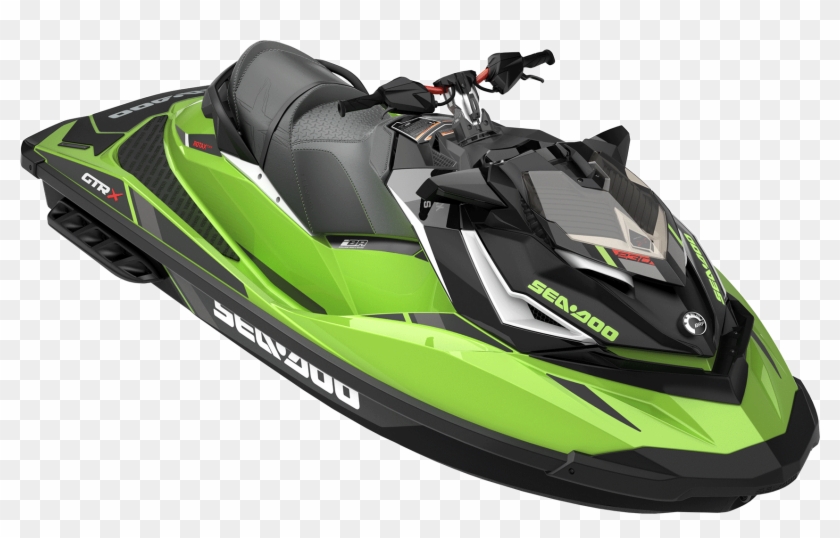 Green Jet Ski - Sea Doo Gtr X 230 Clipart