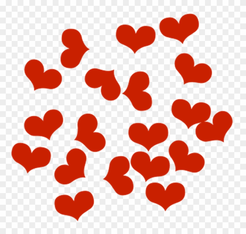 Valentine Hearts Couple Love Marriage Celebration - วาเลนไทน์ หัวใจ Png Clipart
