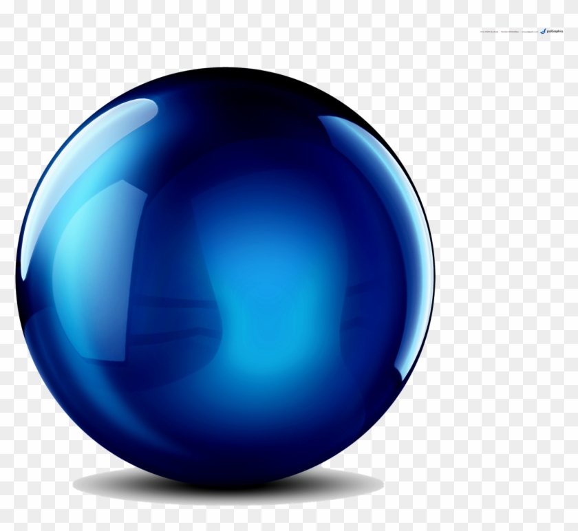 3d Glass Ball , Png Download - Sphere Clipart