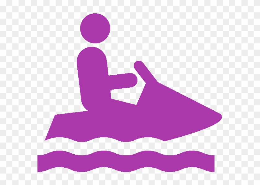 Jetski Icon - Jet Ski Clip Art - Png Download