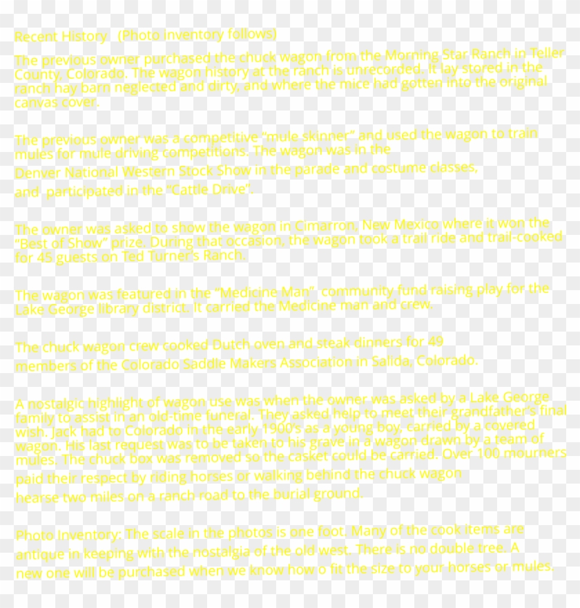 Recent History The Previous Owner Purchased The Chuck - Orange Clipart #4222522