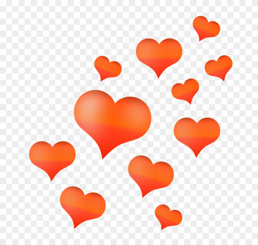 Hearts, Many Hearts, Love - Many Love Clipart #4222864