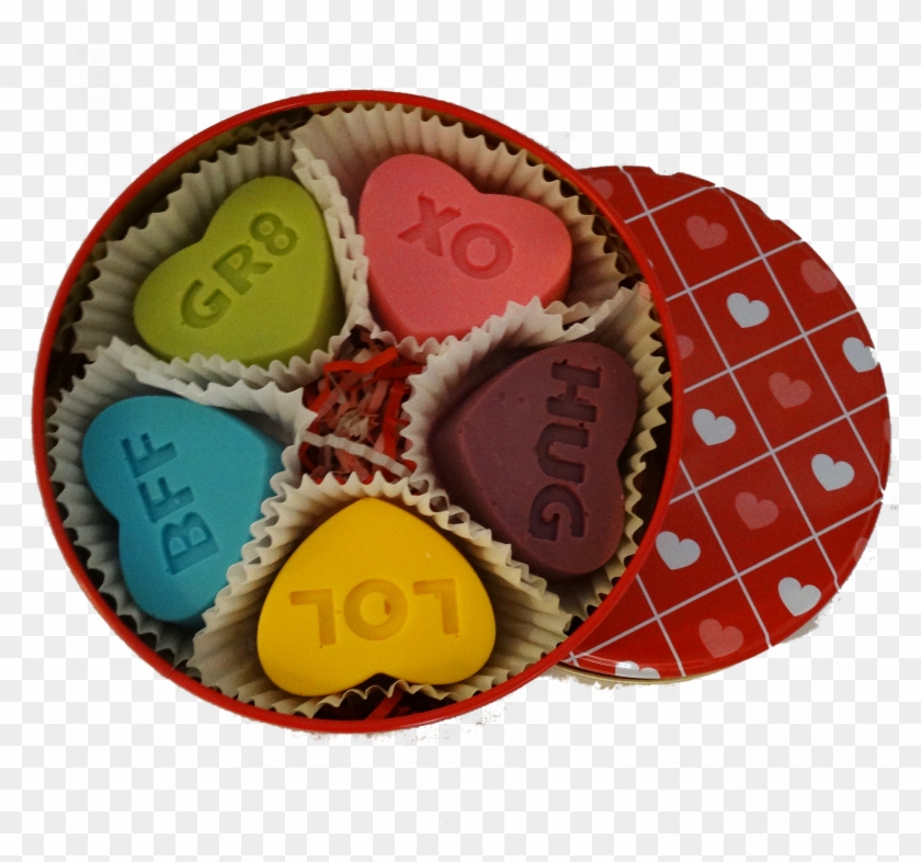 Chocolate Covered Oreo Conversation Hearts Tin - Giri Choco Clipart #4222892