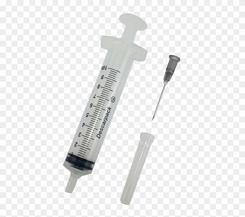 Seringa Descartavel 10ml Descartavel - Syringe Clipart #4222894