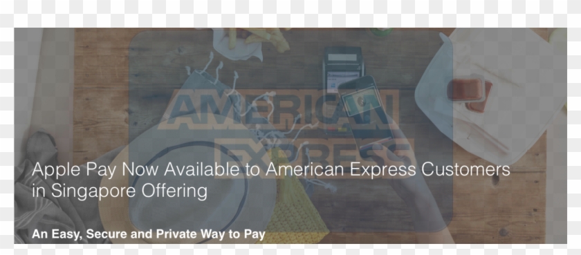 Apple Pay Now Available To American Express Customers - Coffee Table Clipart #4223607