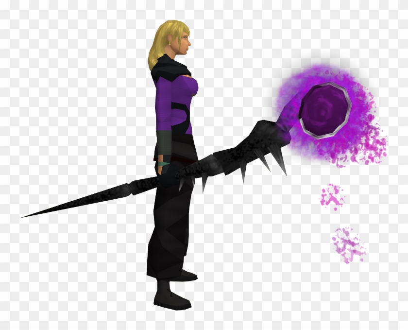 Runescape Shadow Noxious Staff Clipart #4223980