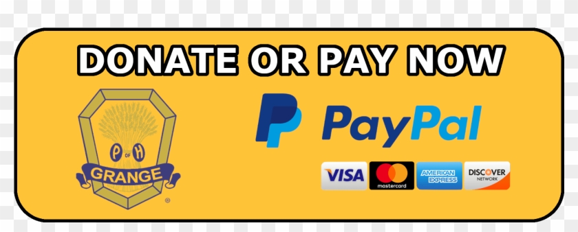 Donate Or Pay Now - National Grange Of The Order Of Patrons Clipart