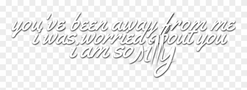 Long Png Texts - Calligraphy Clipart