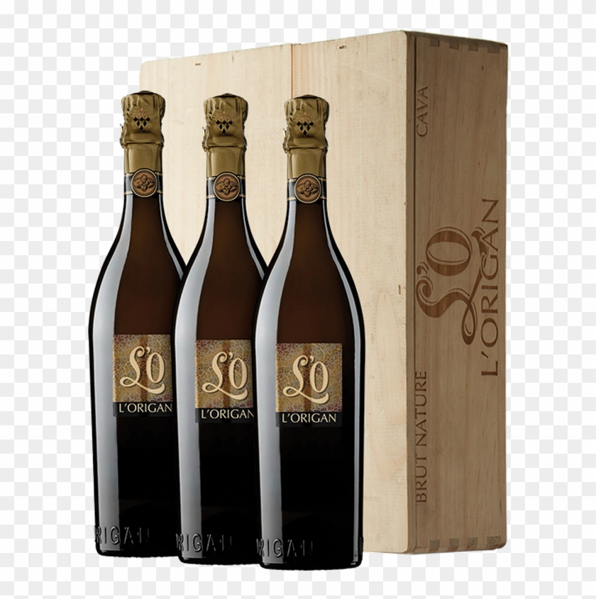 L'o De L'origan Brut Nature - Wine Bottle Clipart #4224389