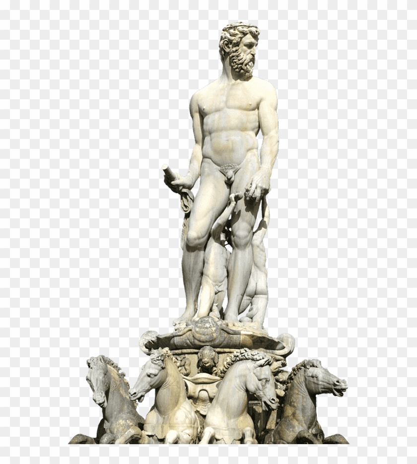 Art Objects Usually Referred To As Indoor And Outdoor - Piazza Della Signoria Clipart #4224504