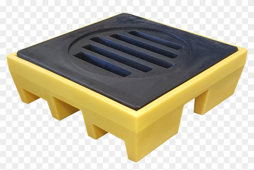 Pallet De Contención Para 1 Tambor - Step Stool Clipart #4224713