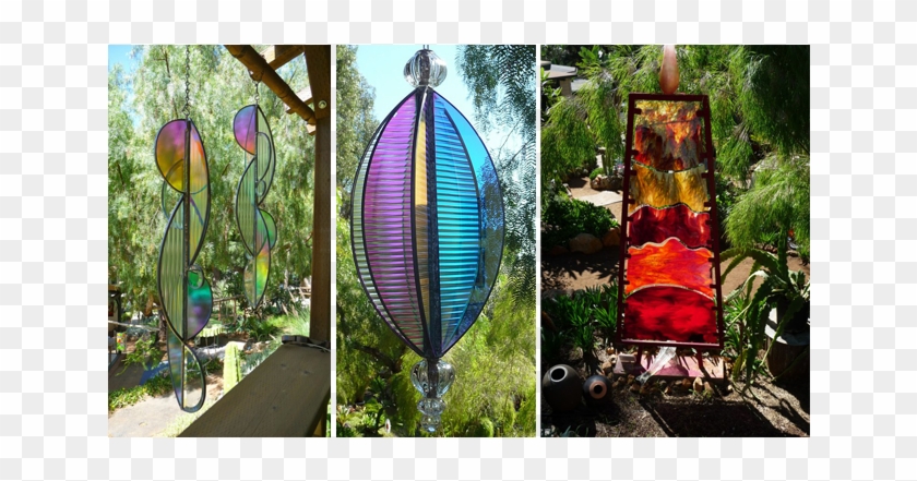 Garden Sculpture - Stained Glass Clipart #4224888