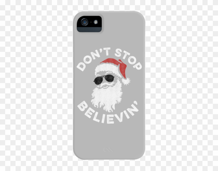 Santa Don't Stop Believin' - Music And Arts Security Clipart #4224918
