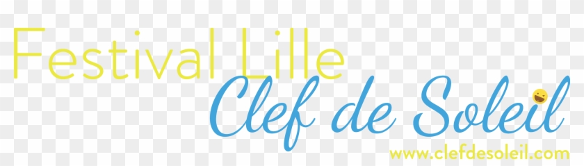 Festival Lille Clef De Soleil - Calligraphy Clipart