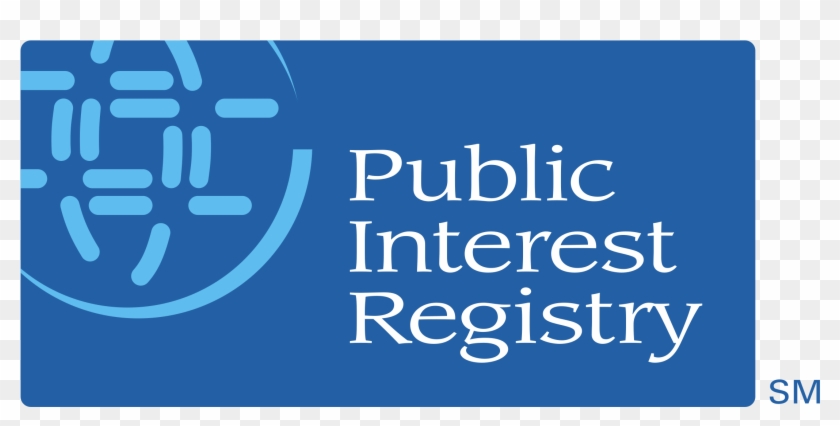 Public Interest Registry Logo Png Transparent - Graphic Design Clipart #4224977