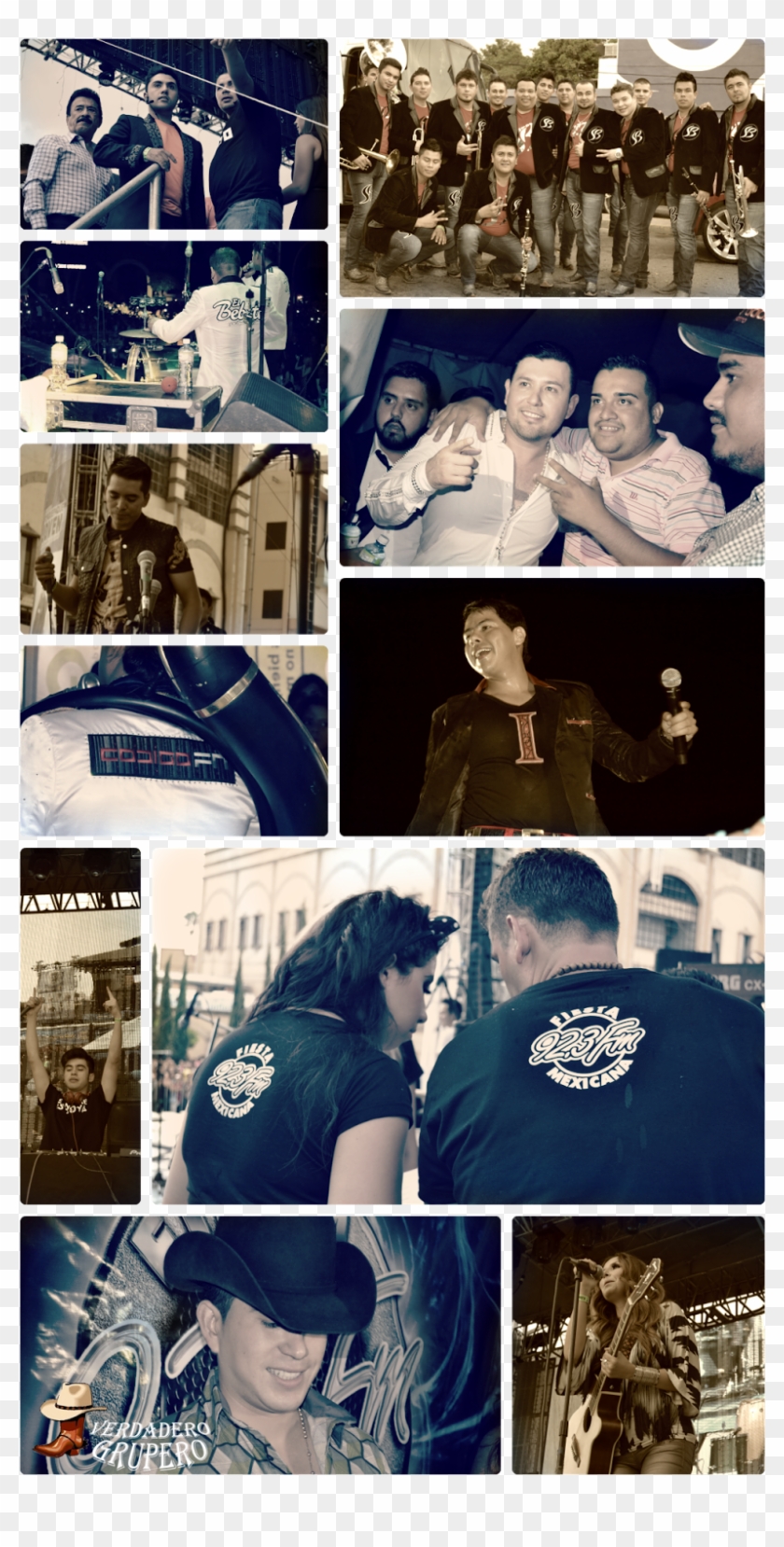 El Concierto Inició A Las - Collage Clipart