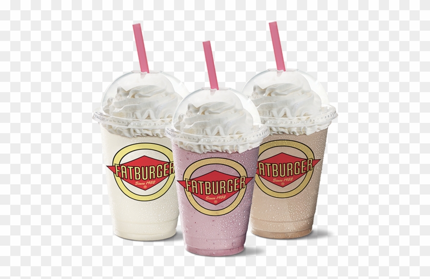 Refreshments - Fatburger Milkshakes Clipart #4226600