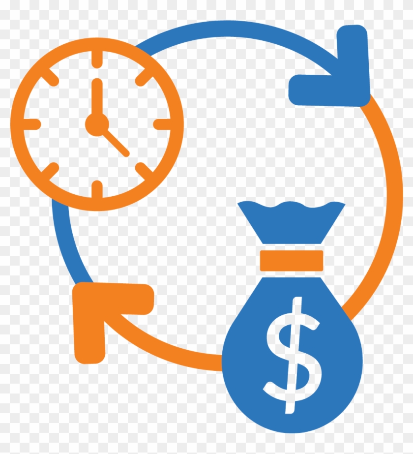 Utility Services And Regulatory Support - Clock With Arrow On Dashboard Clipart