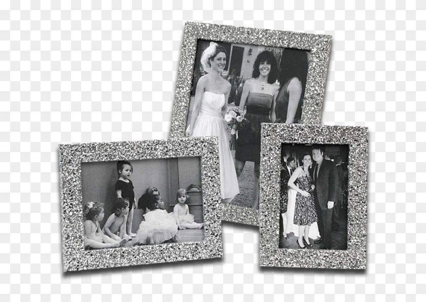 Crystal Glitter Desk Frames - Photograph Clipart #4226693