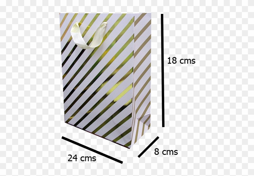Bolsa De Regalo Dorada Y Blanca 12 Unidades - Architecture Clipart