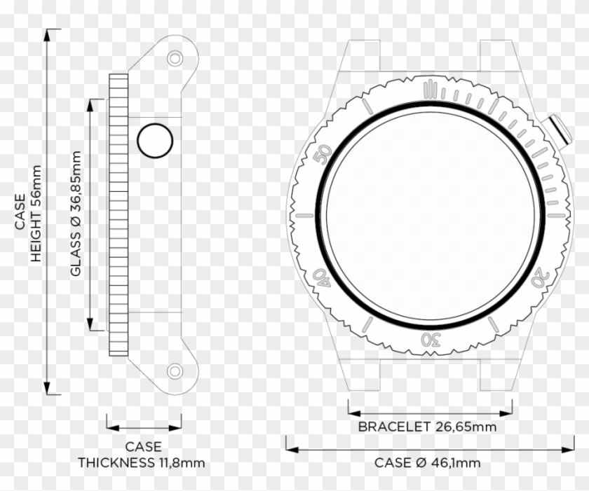 Wooden-watch - Circle Clipart #4227012