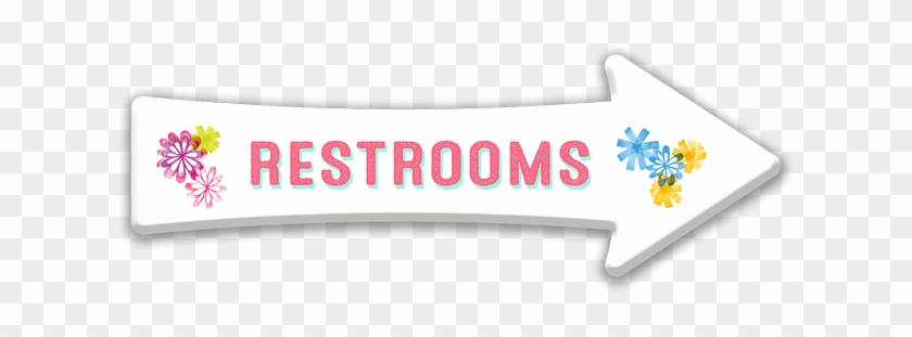 Directional Arrow With Customizable Phrase Clipart