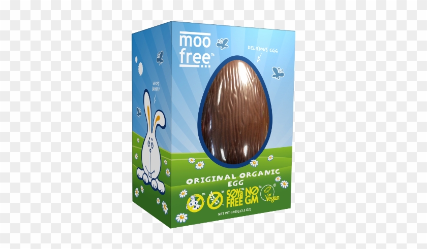 Huevo Pascua Vegano Moo Free 120g - Dairy Free Easter Egg Clipart