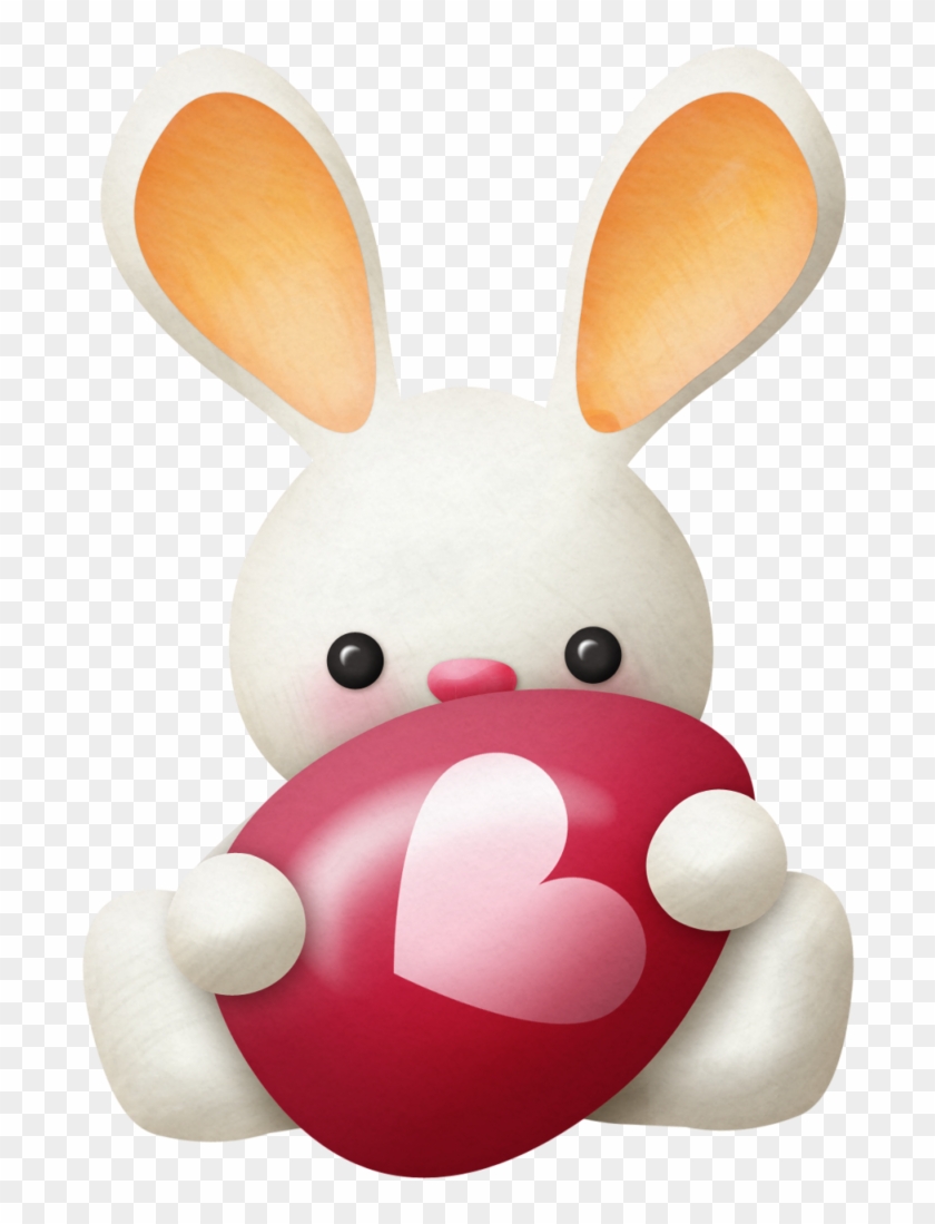B *✿ Feliz Pascua Tarjetas, Tarjeta De Pascua, Imagenes - Easter Rabbits Png Clipart