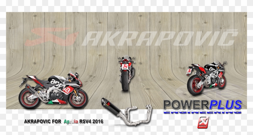 Akrapovič For Aprilia Rsv4 2016 Evolution Line - Motorcycle Clipart