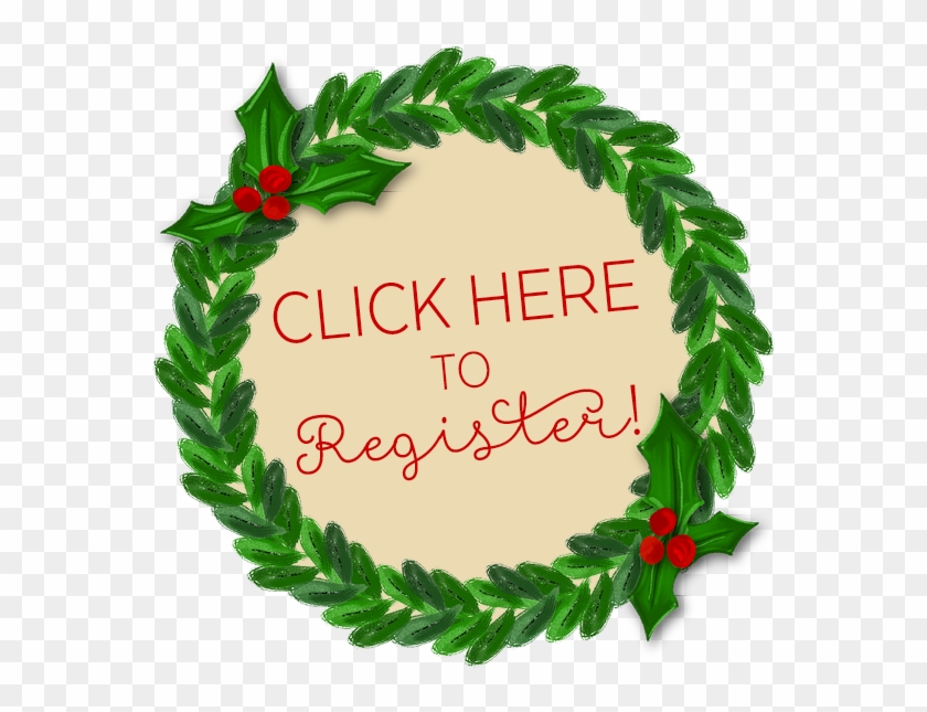 Girls Getaway Before The Holiday Register Here - Wreath Clipart #4228255