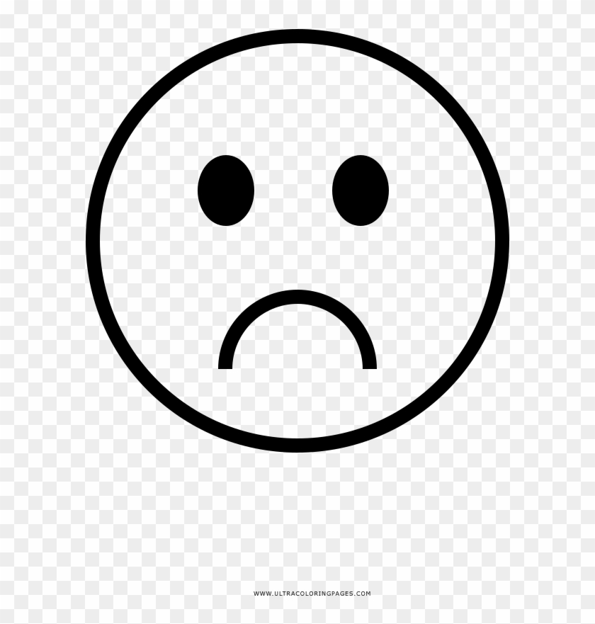 Dibujos De Emoticonos Para Colorear Emoji Pinterest - Carita Feliz Y Triste Para Colorear Clipart #4228421