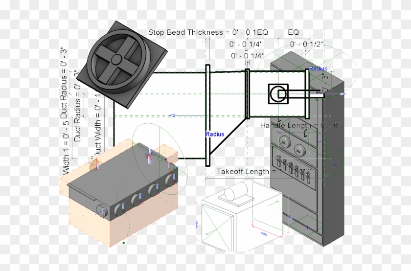 Revit Mep Families - Parametric Mep Revit Families Clipart #4228566