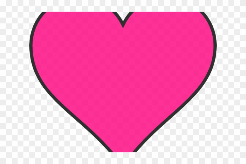 Dark Heart Cliparts - Pink Heart Clipart - Png Download