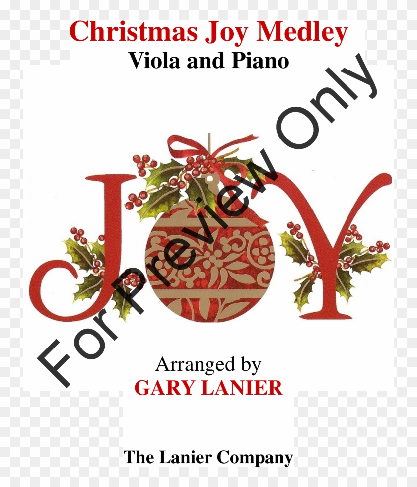 Click To Expand Christmas Joy Medley Thumbnail - Graphic Design Clipart