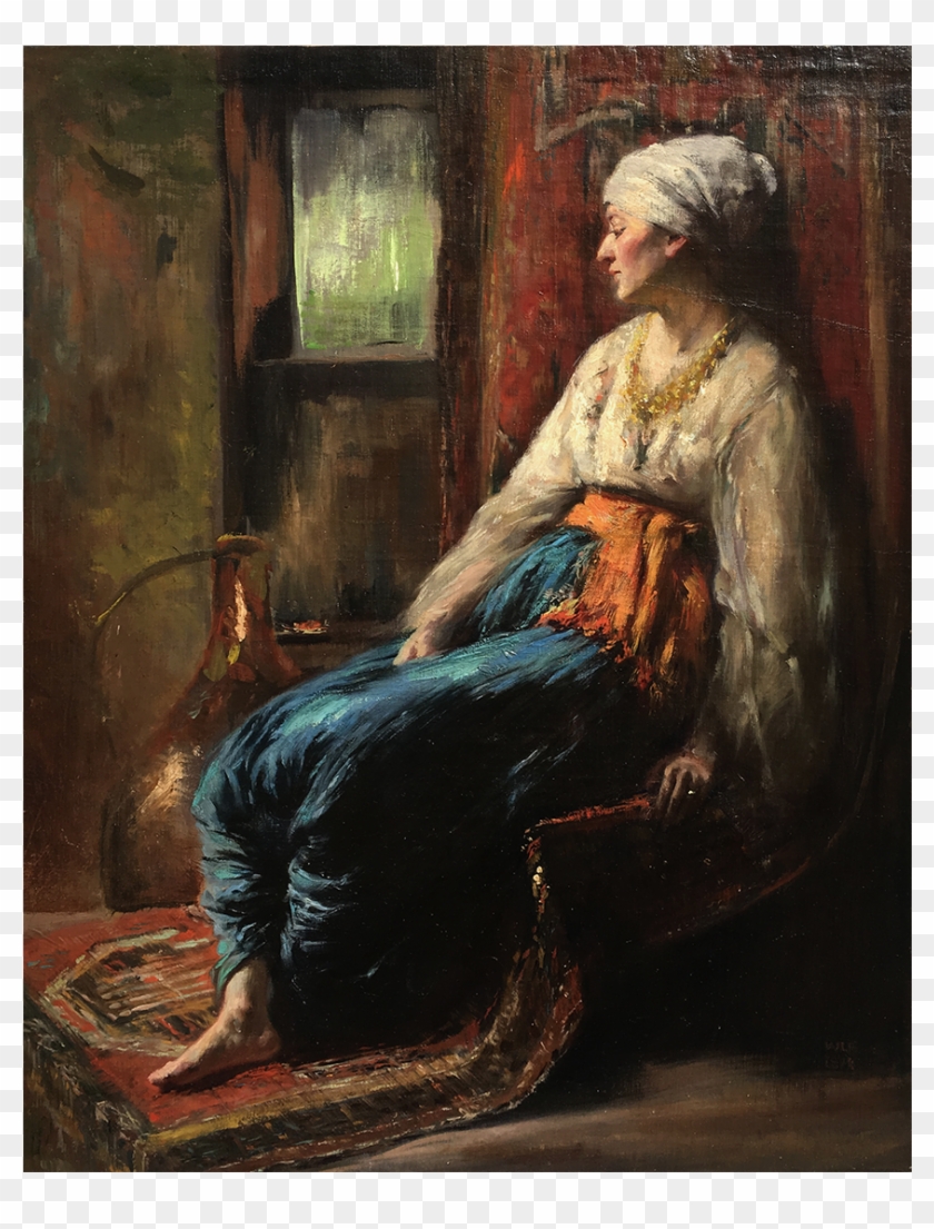 The Red Sash, - Sitting Clipart