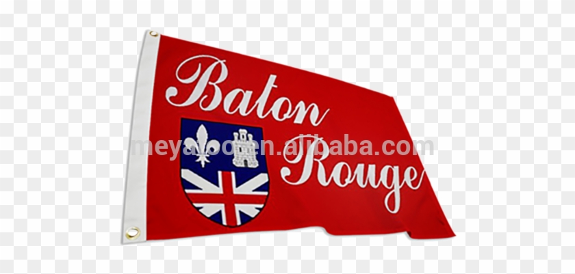 Outdoor Advertising Baton Rouge Flag Road Side Banners - Flag Clipart