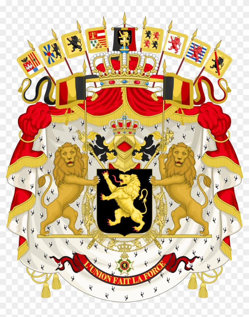 Belgium Coat Of Arms Clipart #4230919