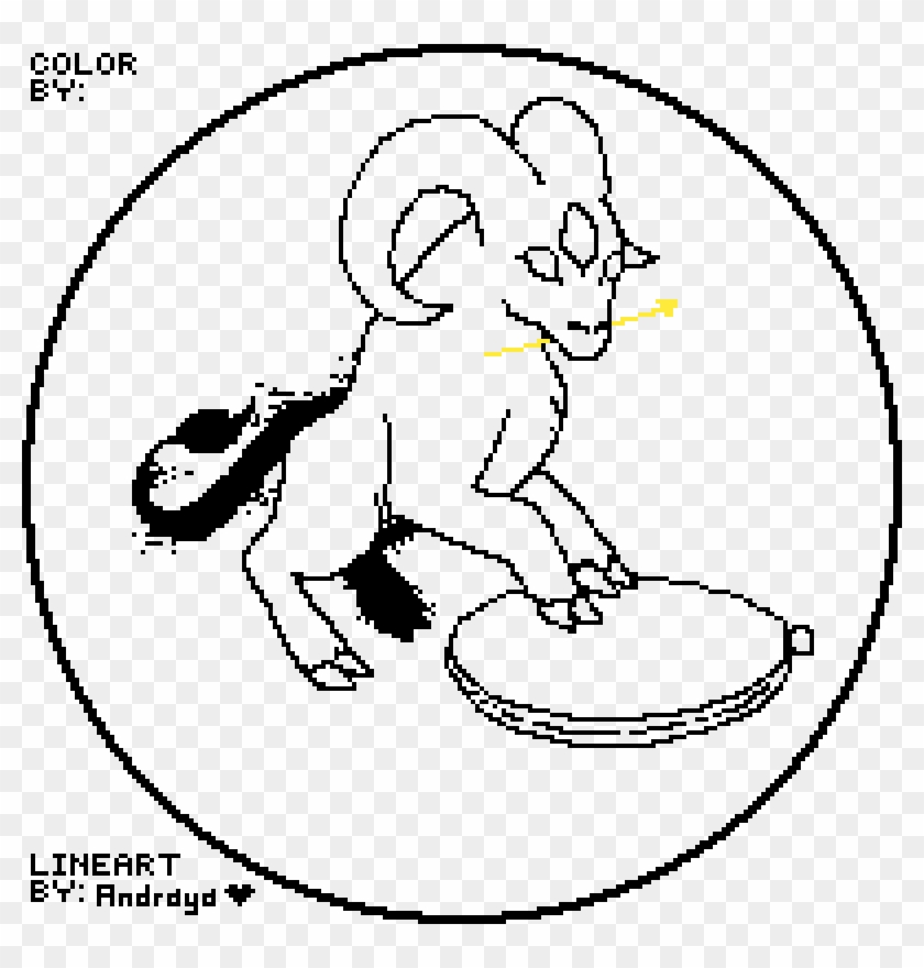 Fading Lineart - Cartoon Clipart