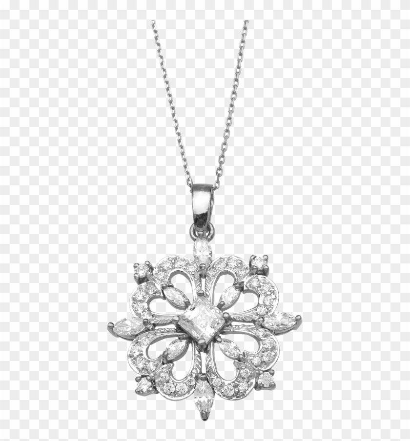 Rococo Flare Necklace - Locket Clipart #4231268