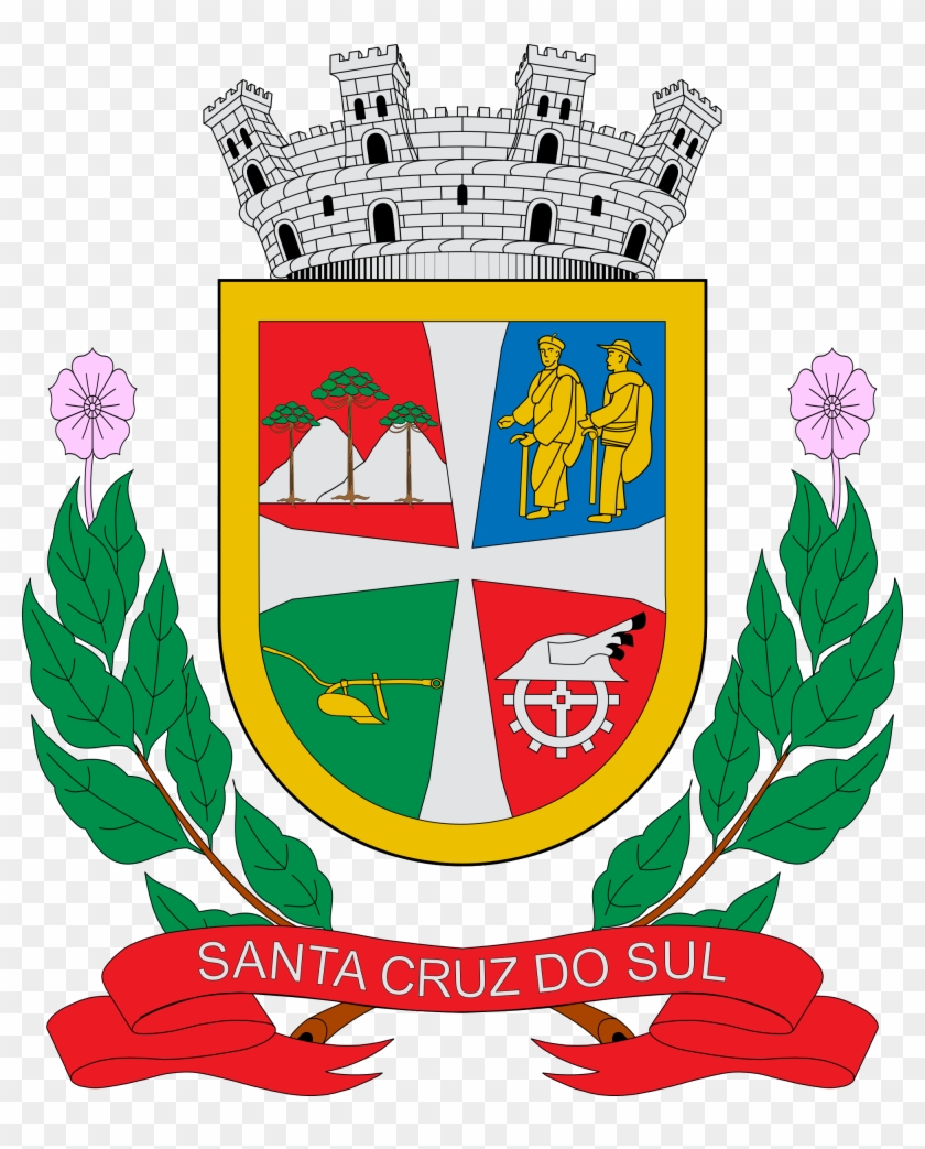 Brasão De Santa Cruz Do Sul - Ajuntament De La Llagosta Clipart
