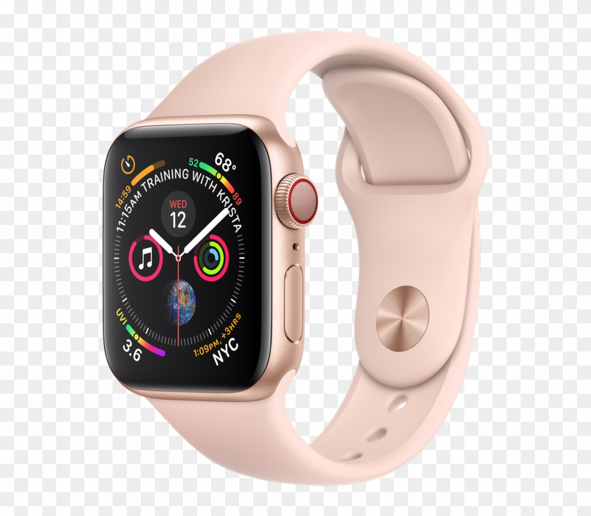 Apple Watch Png Transparent Background - Apple Watch Series 4 Silver Clipart