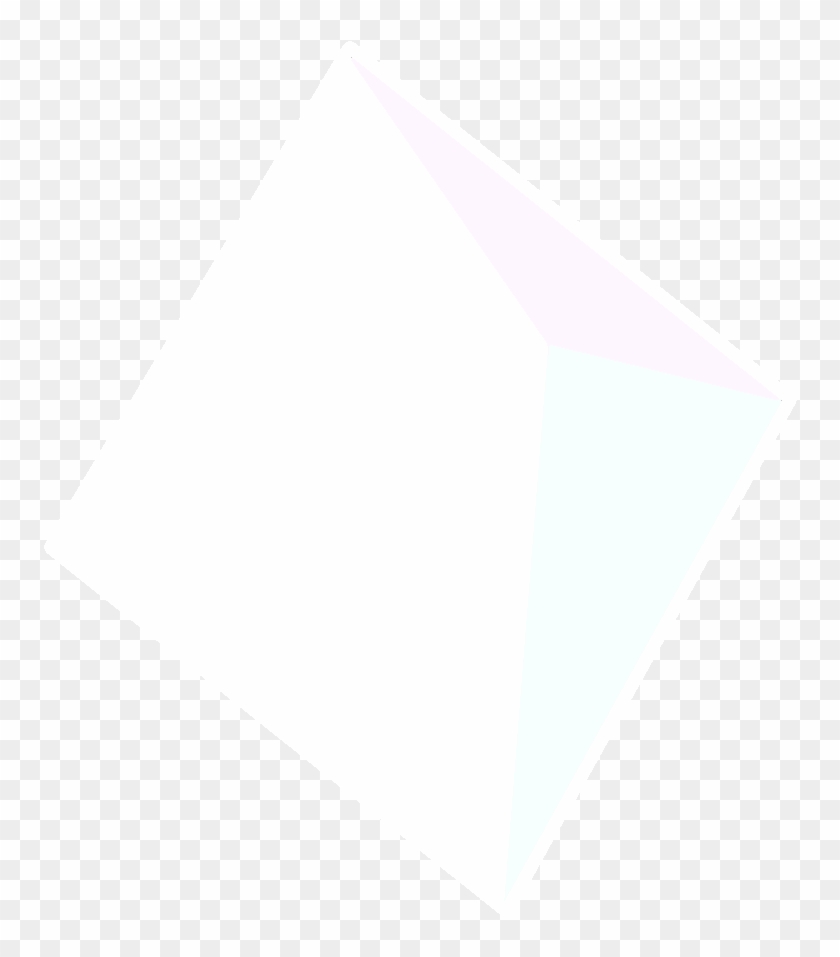 White Diamond Png - Triangle Clipart #4231611