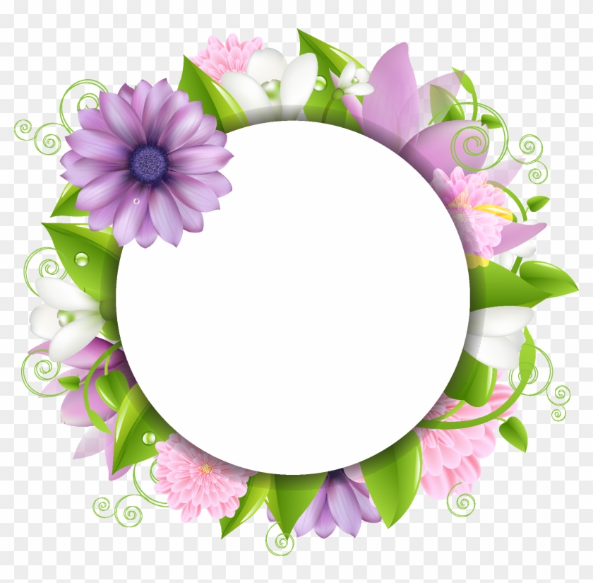 Flower Border Images Png Clipart