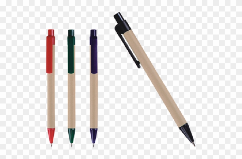 Pluma Ecologica De Carton Clipart